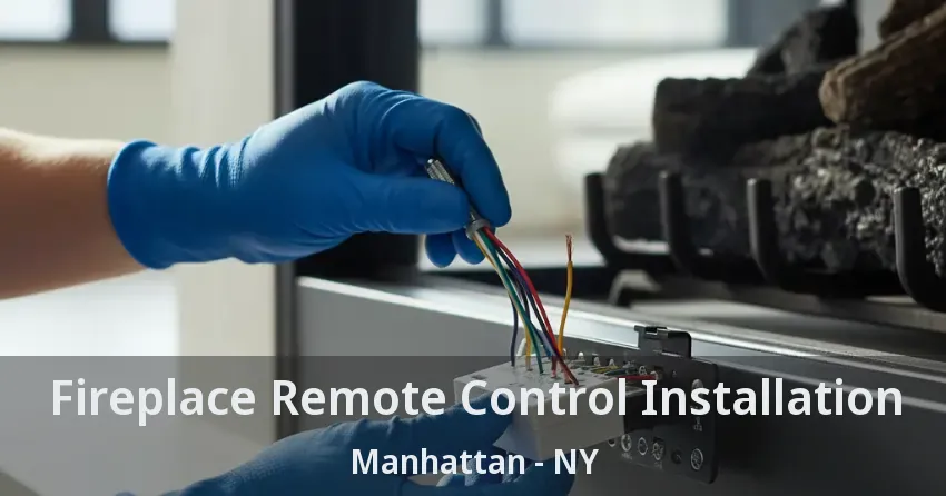 Fireplace Remote Control Installation Manhattan - NY