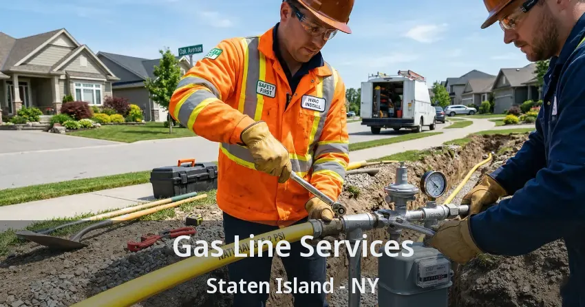 Gas Line Services Staten Island - NY