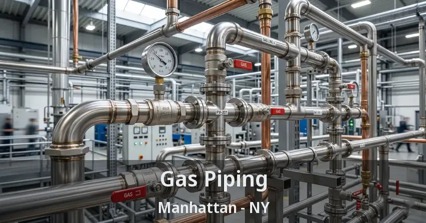 Gas Piping Manhattan - NY